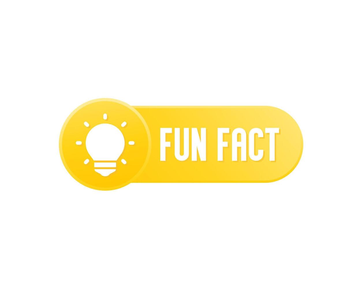 Fun fact icon, design vector