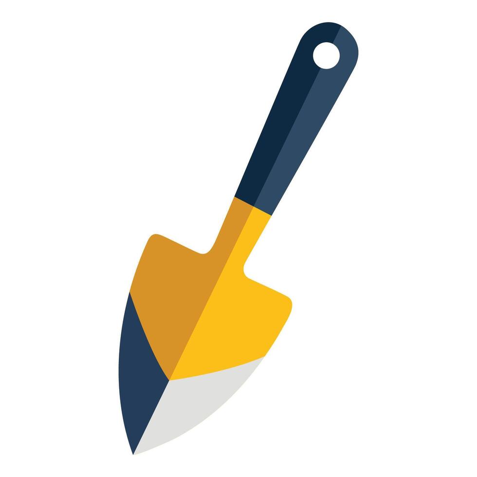 trowel isolated illustration - transportation Clipart Icon vector