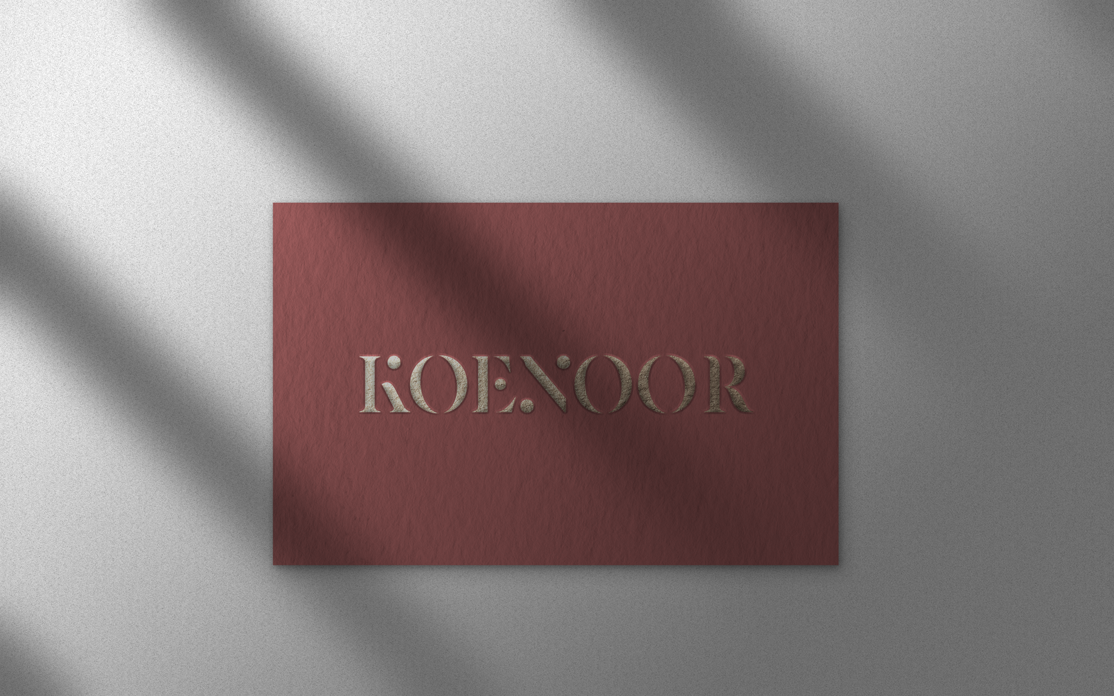 paper embossed gold foil mockup on paper psd