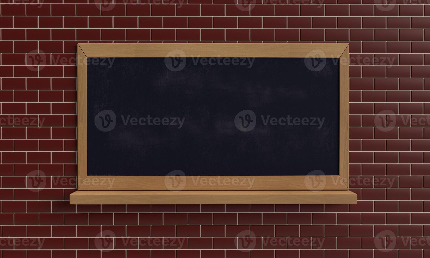 Blackboard brickwall empty blank mock up background wallpaper vintage structure vintage rough education texture grunge concrete classroom dirty frame retro interior surface pattern cement light study photo