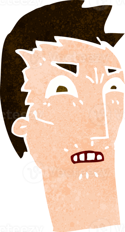 cartoon man with an angry expression png
