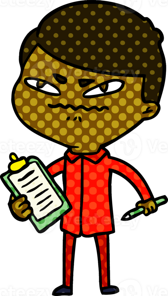 cartoon angry man drawing png