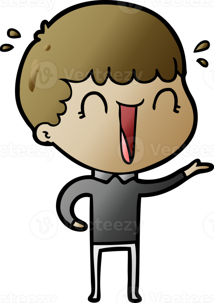 laughing cartoon man drawing png