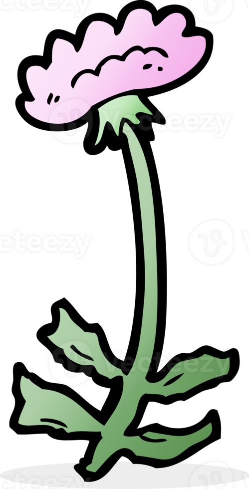 cartoon flower drawing png