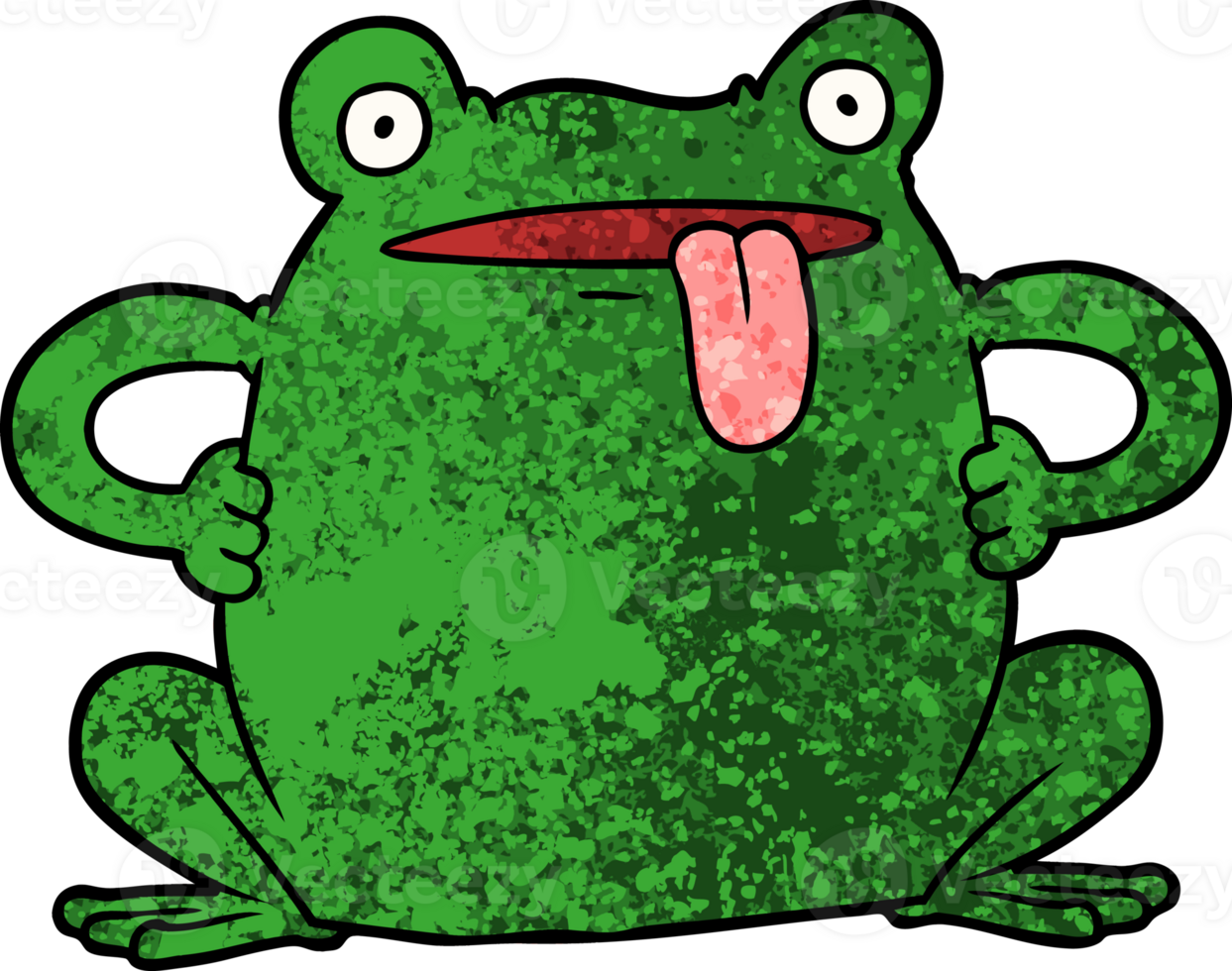 cartoon toad drawing png