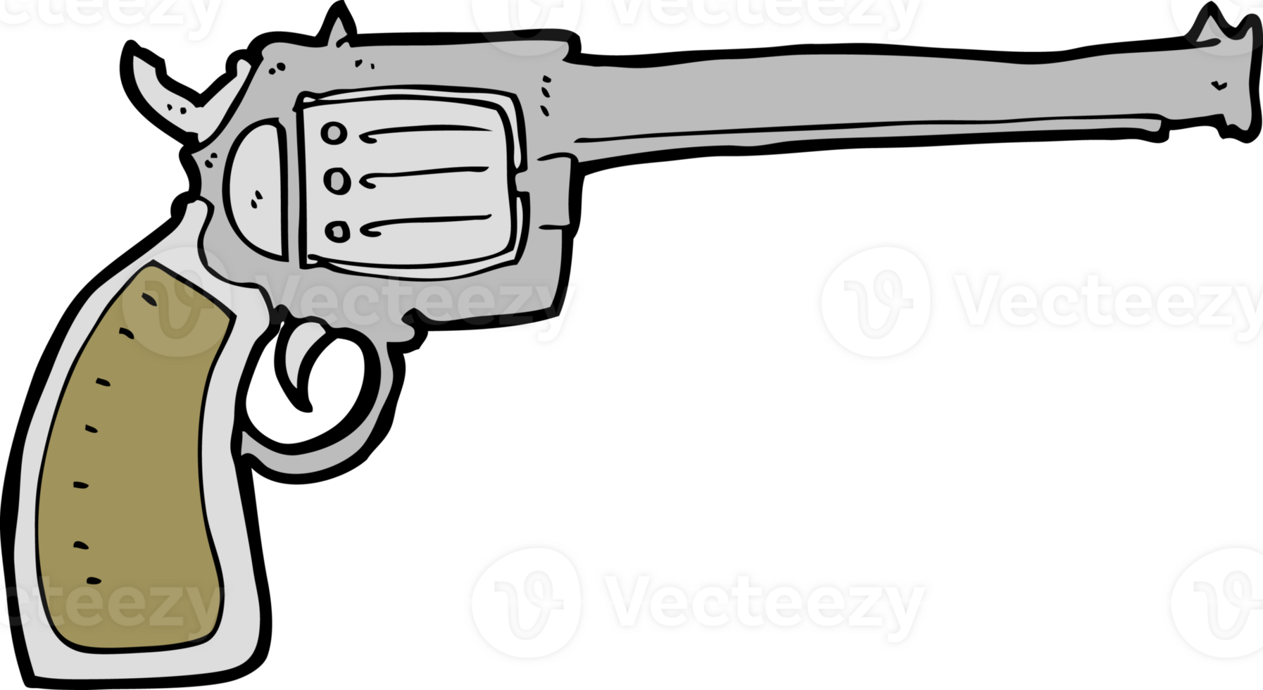cartoon gun drawing png