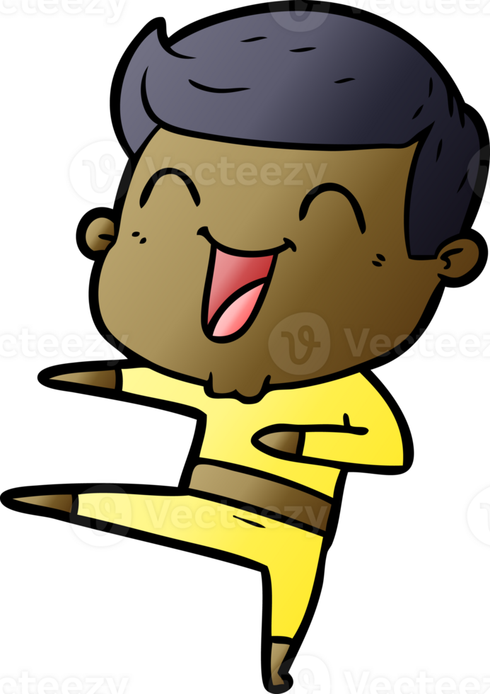 cartoon man laughing drawing png