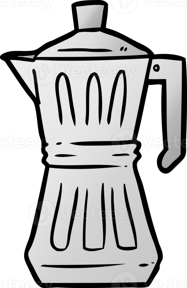 cartoon espresso maker drawing png