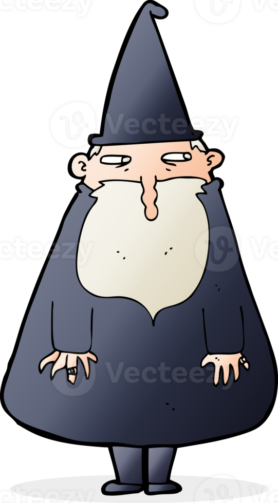 cartoon wizard drawing png