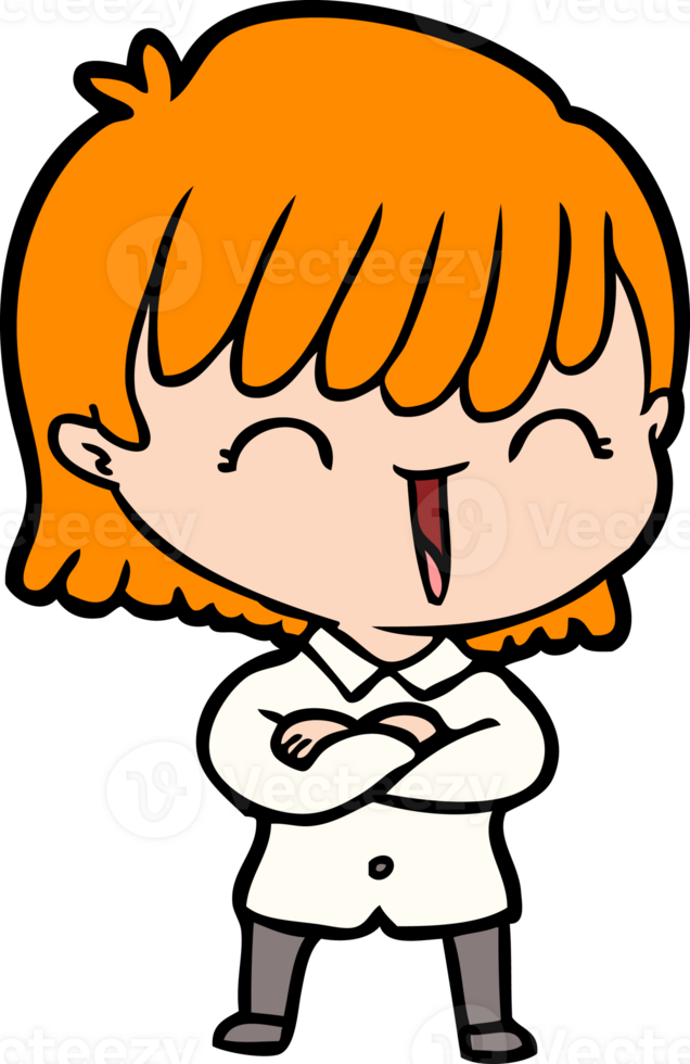 cartoon woman drawing png