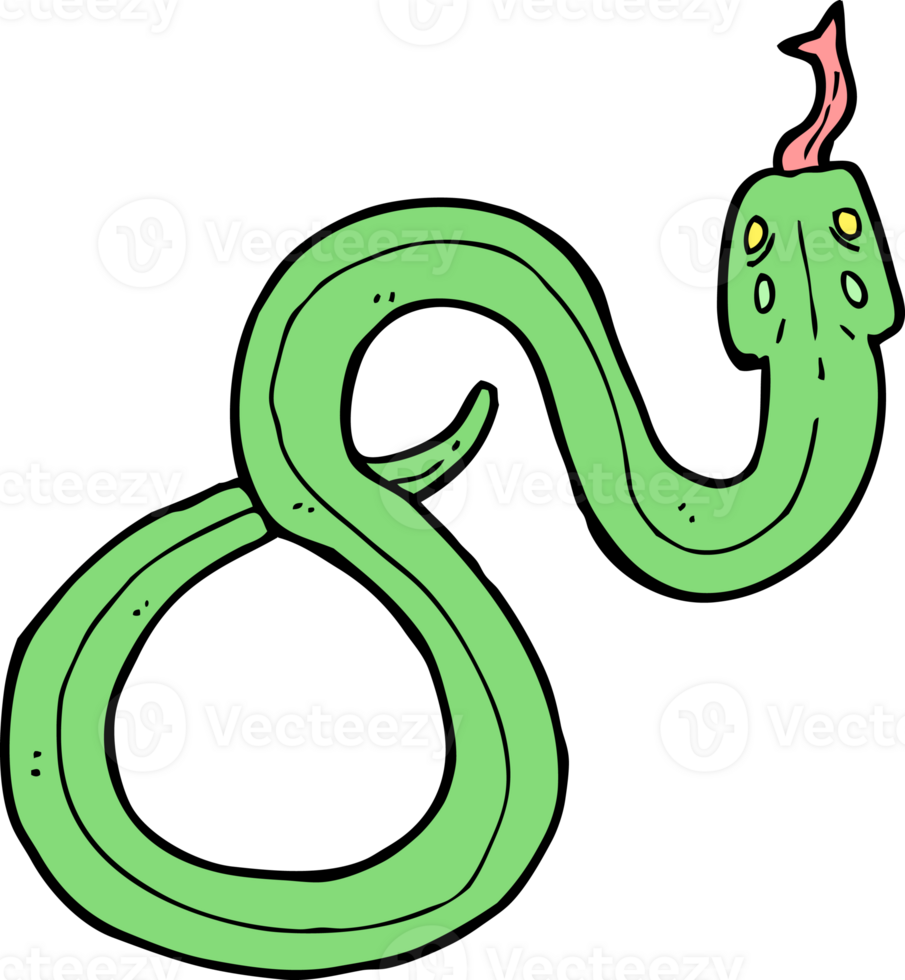 cartoon snake drawing png