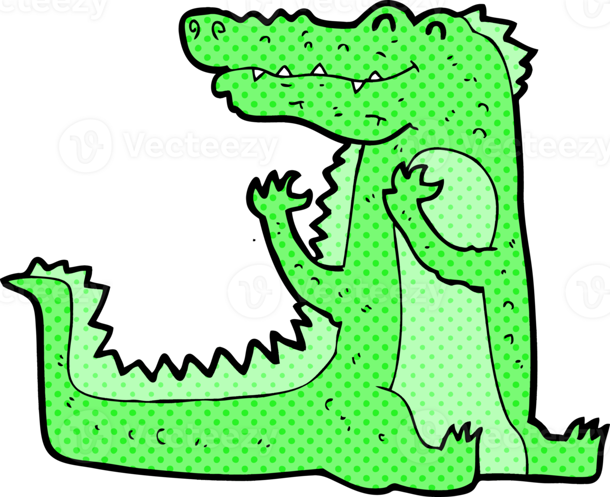 cartoon crocodile drawing png