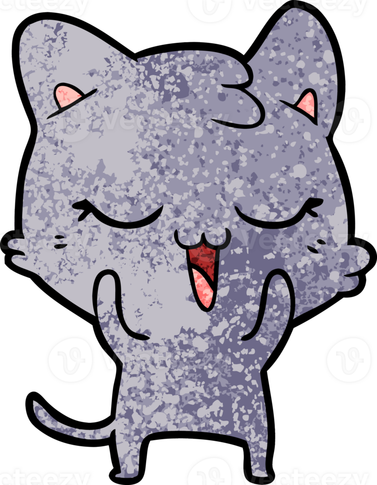 cartoon cat drawing png