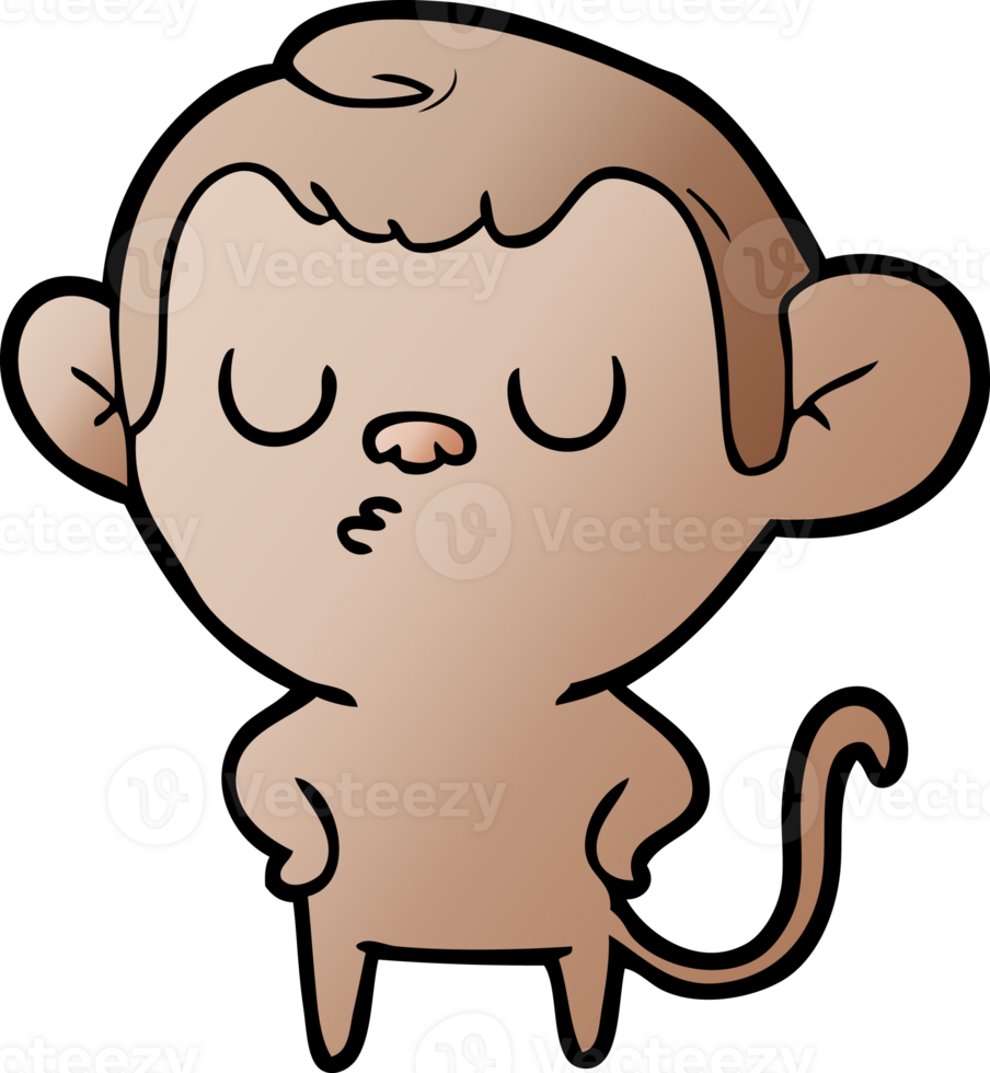 cartoon monkey drawing 47187978 PNG