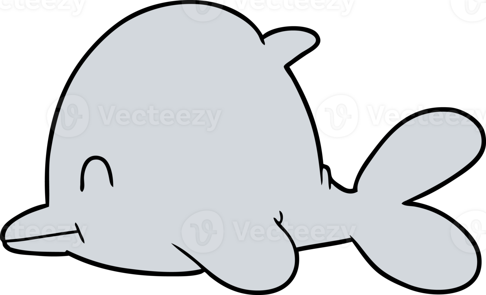 cartoon dolphin drawing png