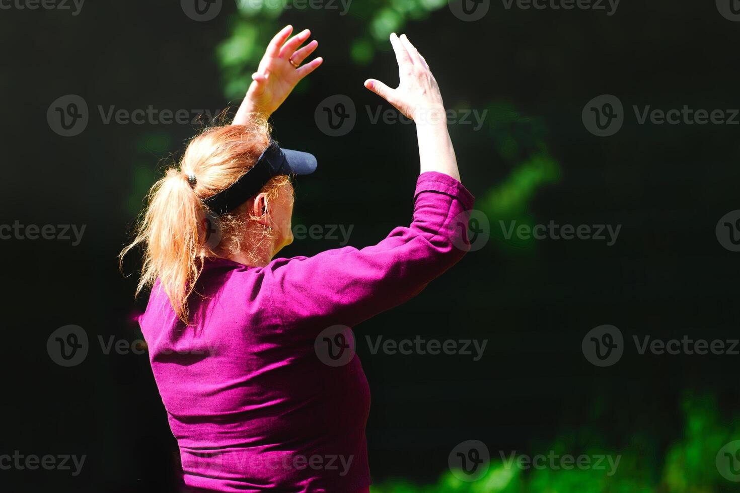 Tai chi chuan practice photo
