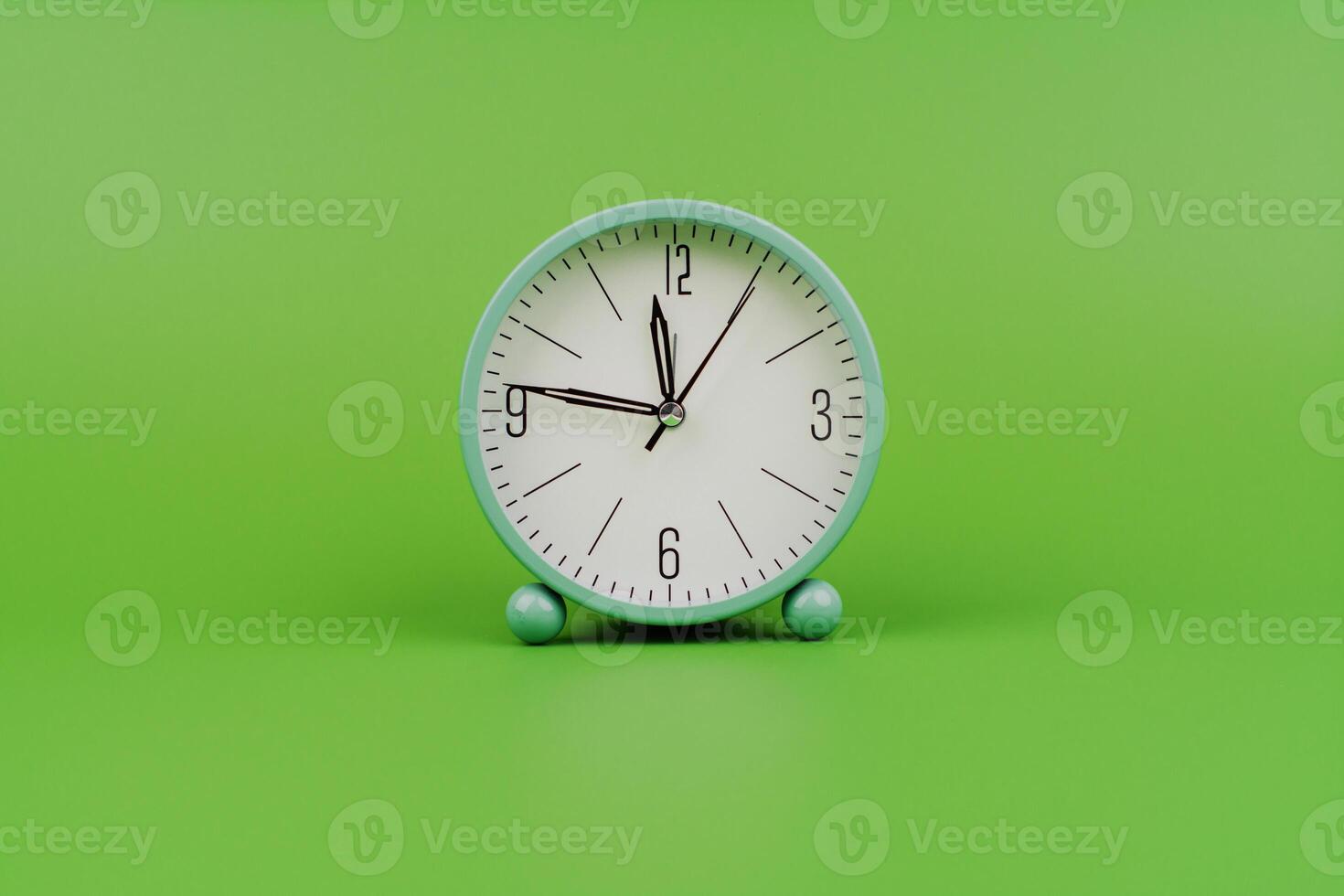 Time and the law of time, the limits of work, a stationary hand, studio photography, time concept. photo