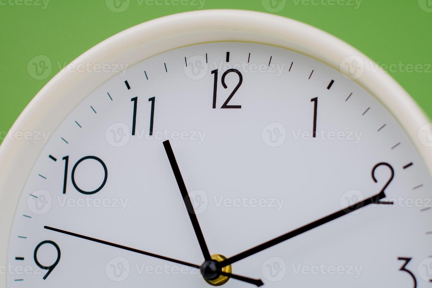 Time and the law of time, the limits of work, a stationary hand, studio photography, time concept. photo
