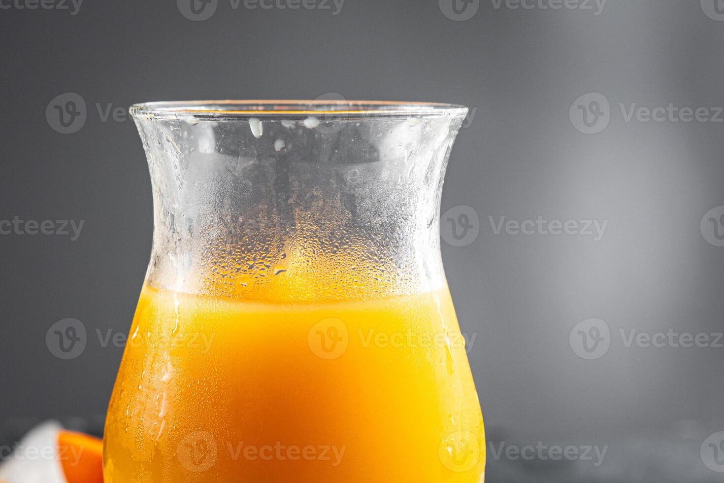 cocktail orange juice drink fresh appetizer meal food snack on the table copy space food background rustic top view photo