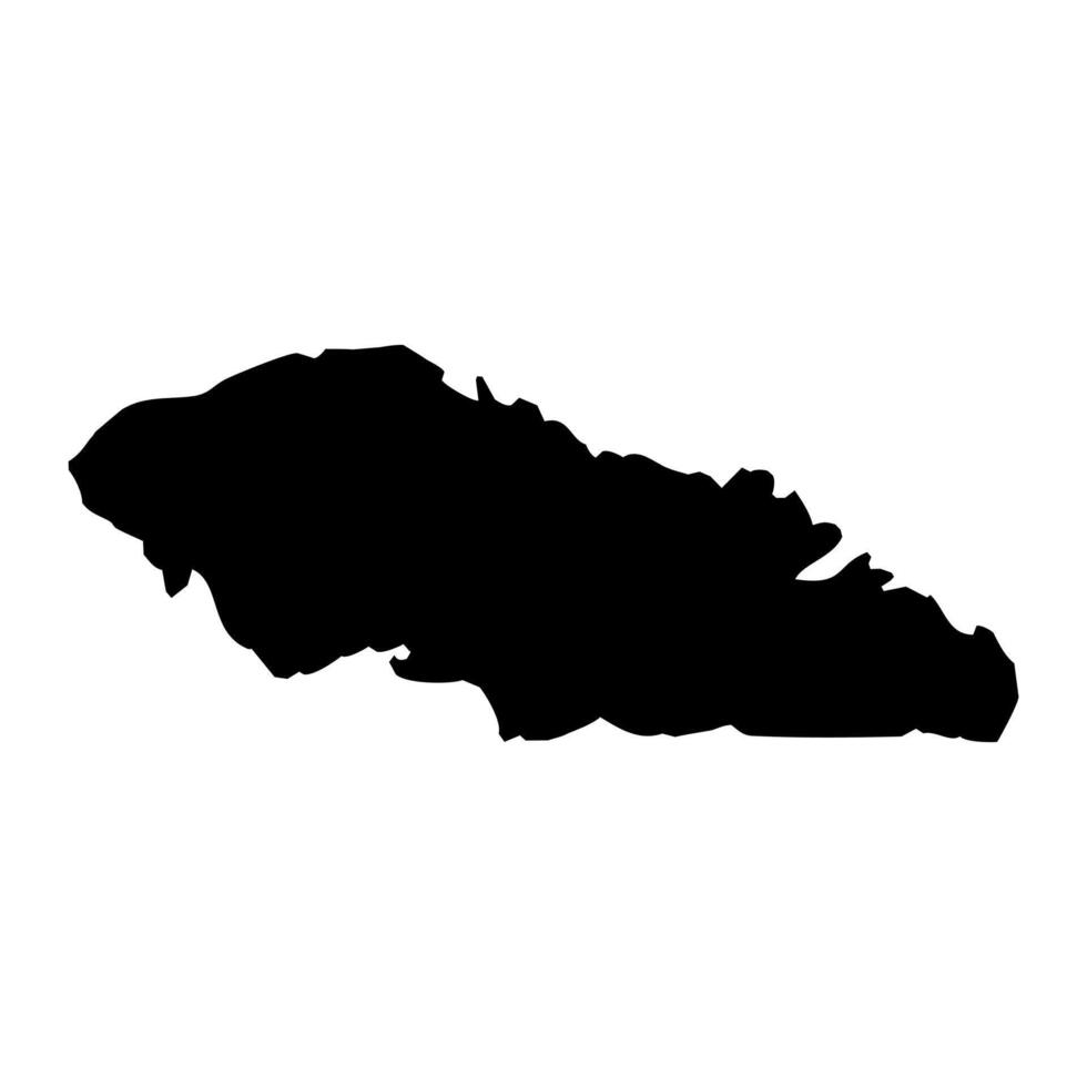 Upolu island, Samoa. illustration. vector
