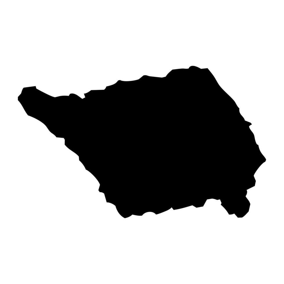 Savaii island, Samoa. illustration. vector