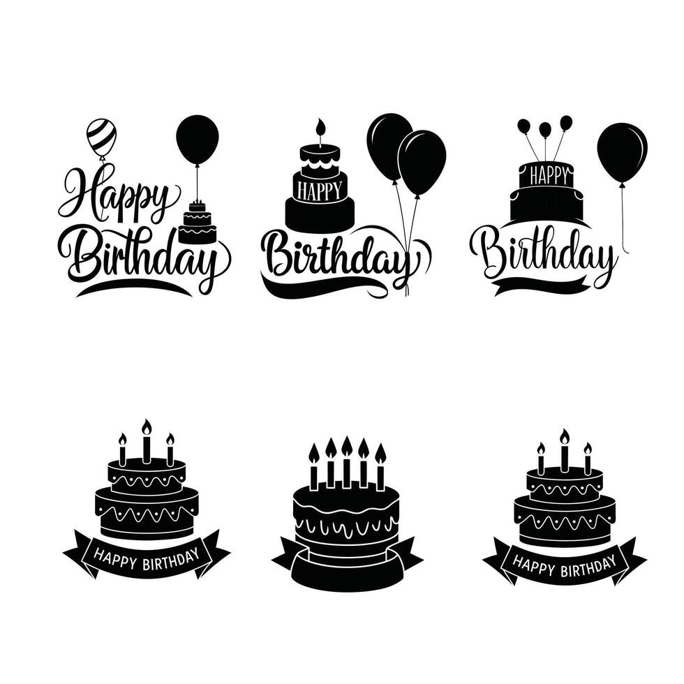 Happy birthday illustration vector