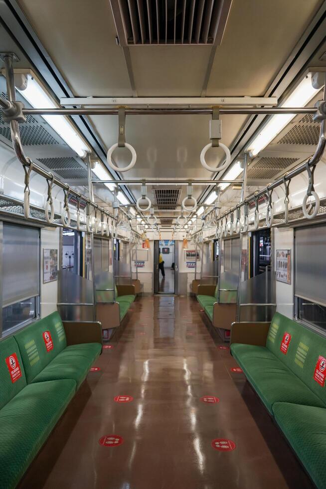 Yogyakarta, Indonesia, 2024 - Interior of a subway station photo
