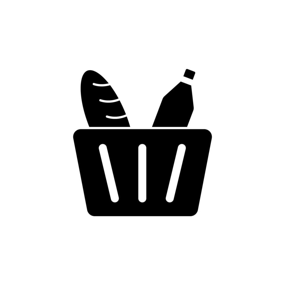 grocery concept line icon. Simple element illustration. grocery concept outline symbol design. vector