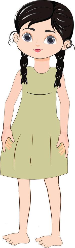 2d cartoon character vector