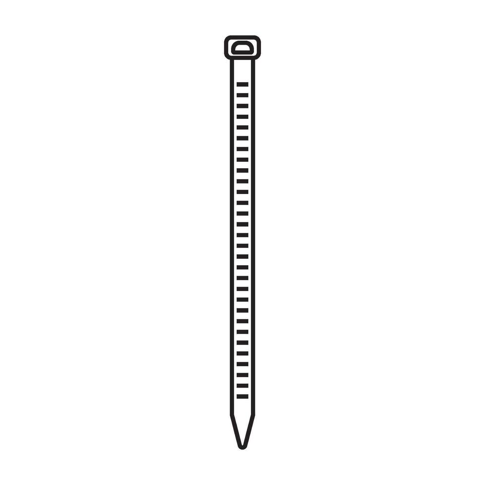 cable tie icon symbol vector