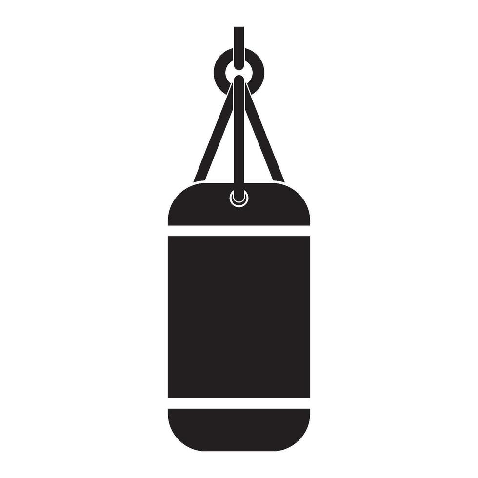 punching bag icon symbol vector
