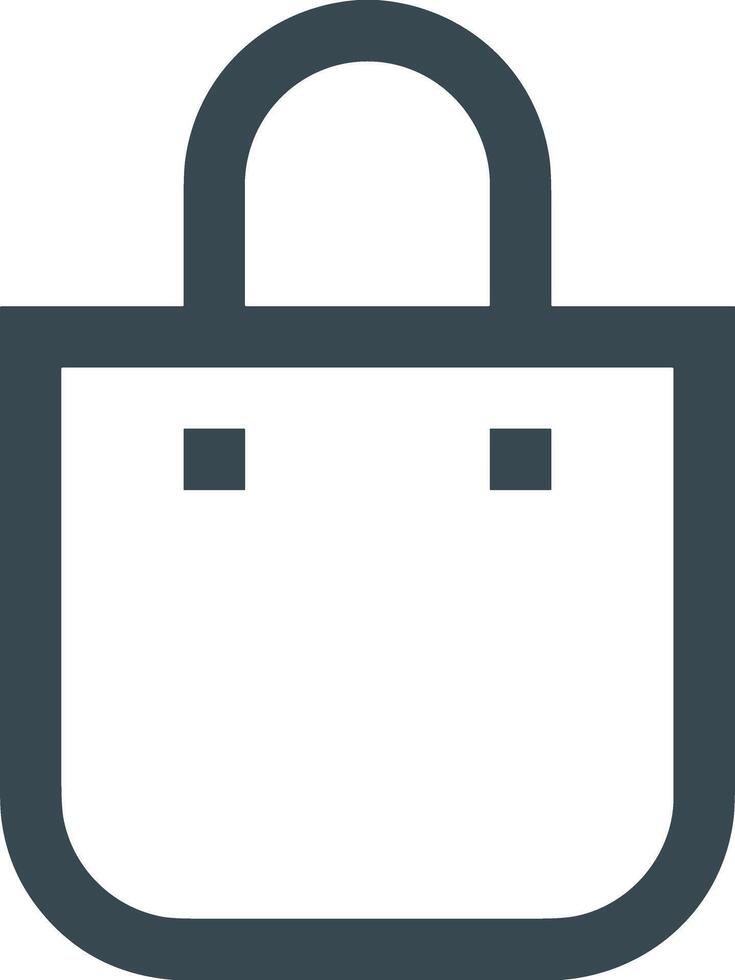 Bag icon symbol image vector