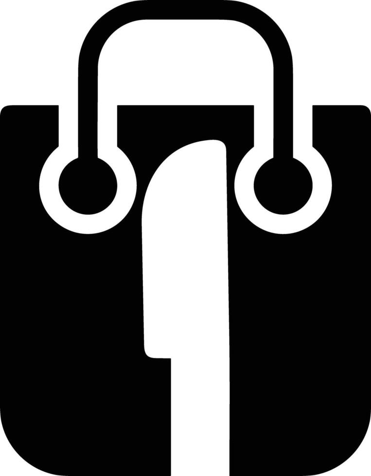 Bag icon symbol image vector