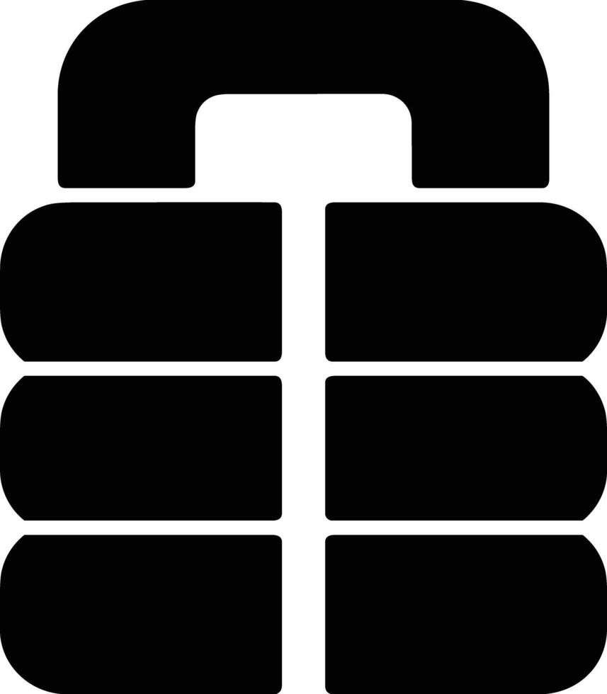 Bag icon symbol image vector
