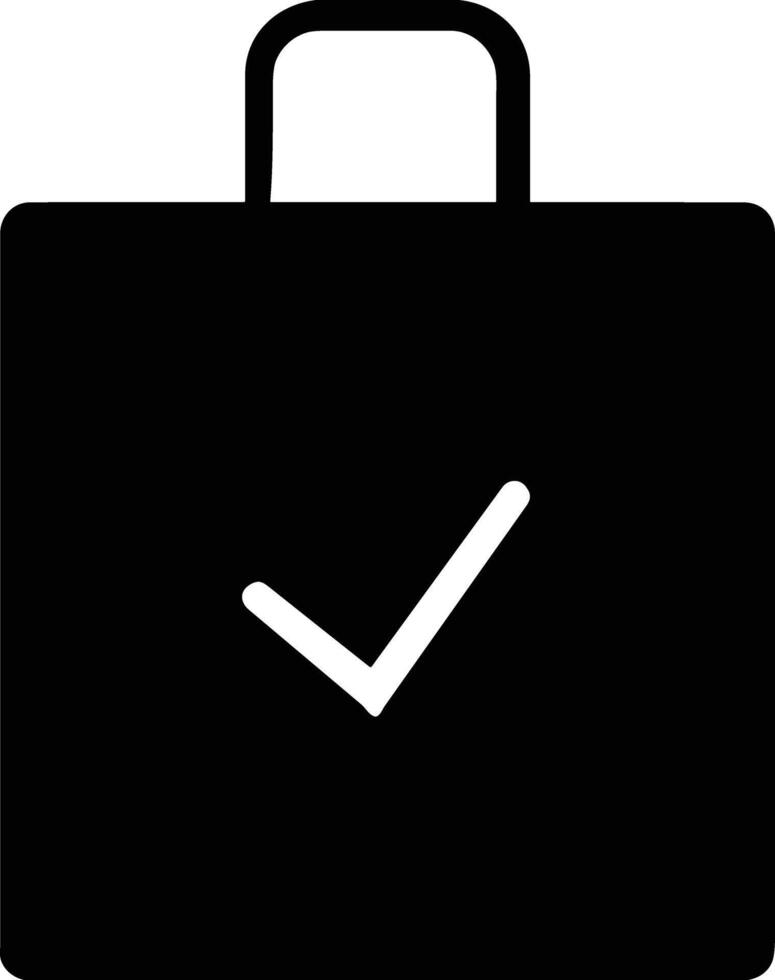 Bag icon symbol image vector
