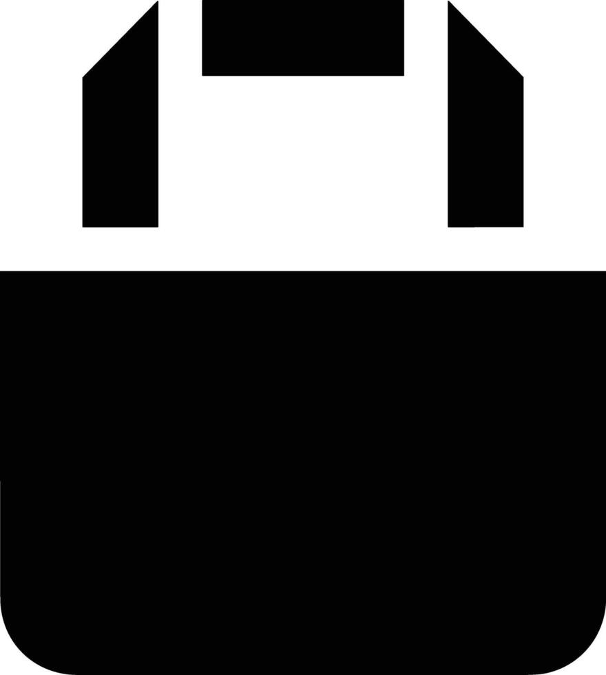 Bag icon symbol image vector