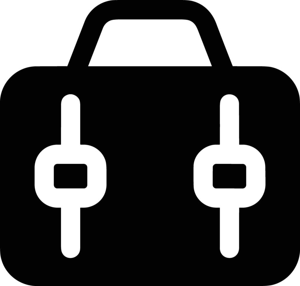 Bag icon symbol image vector