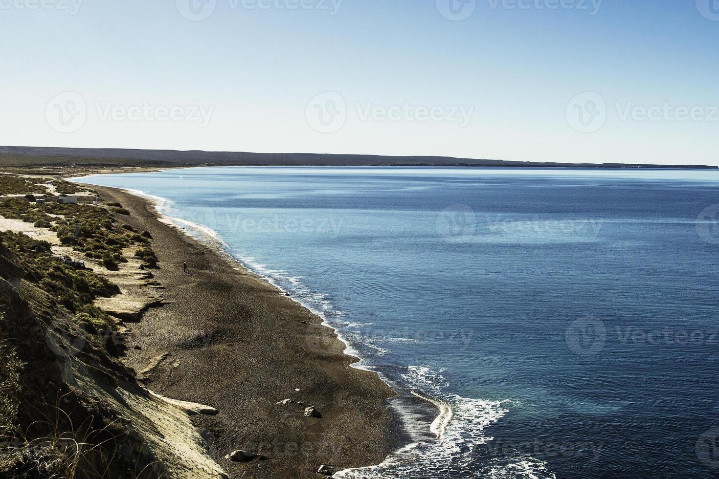 extensive patagonian beach photo