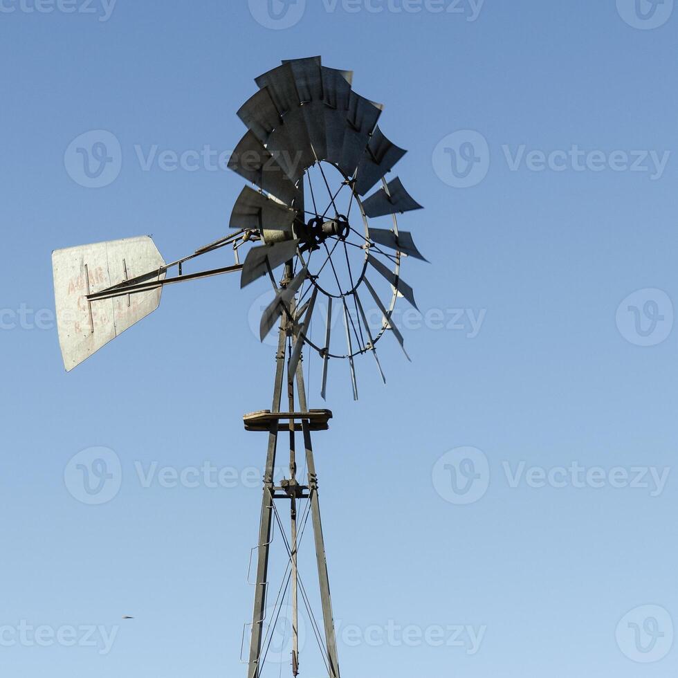 a lonely windmill photo