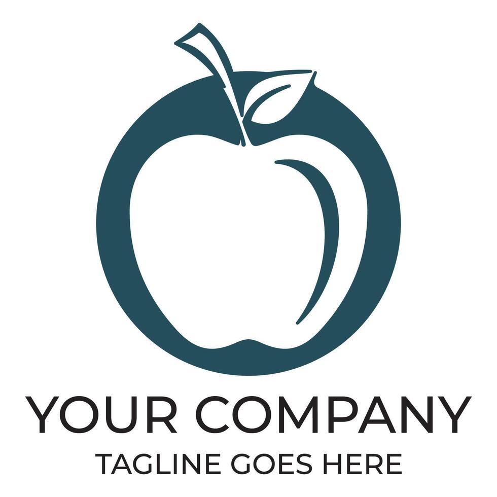 Apple illustration design vector