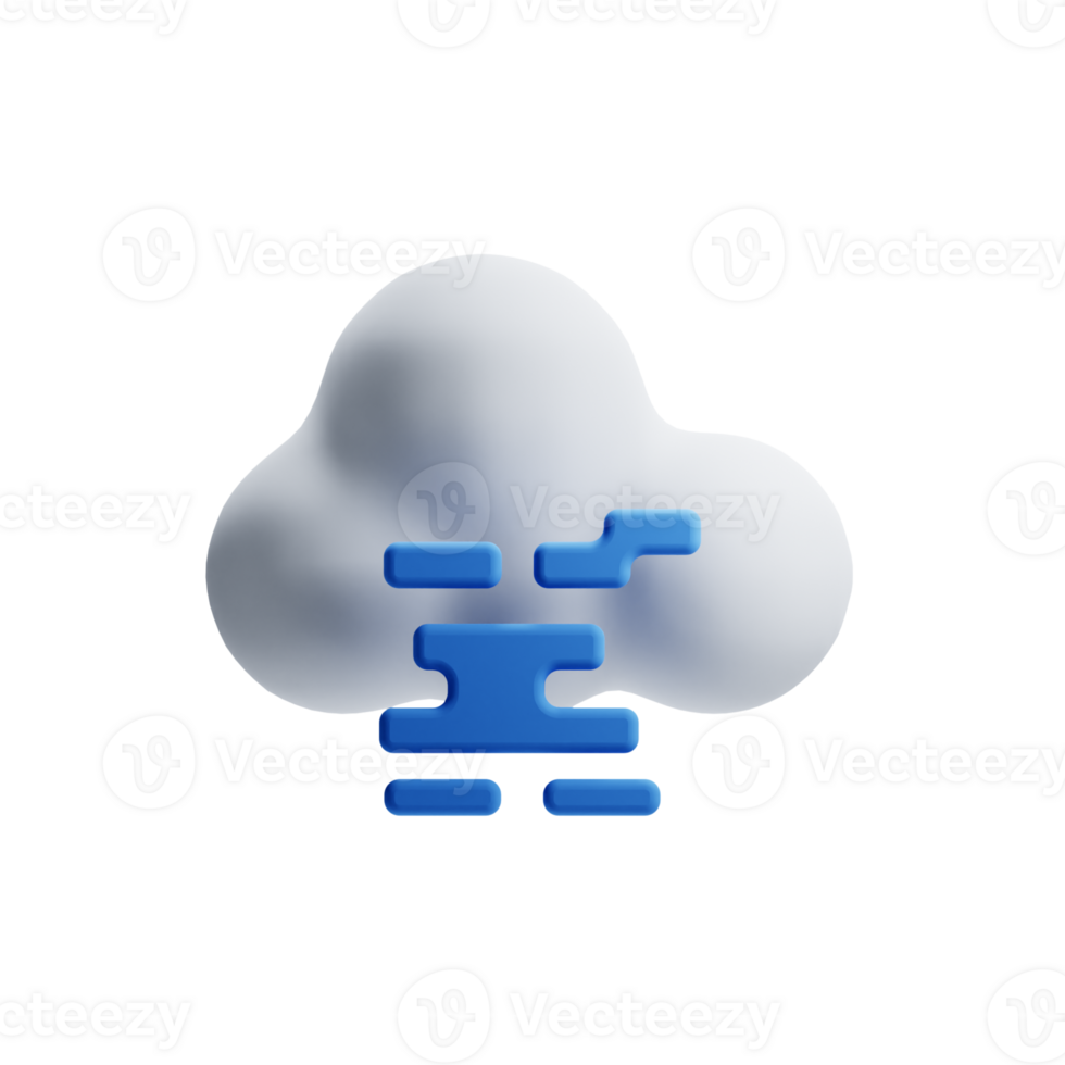 3D Illustration fog png