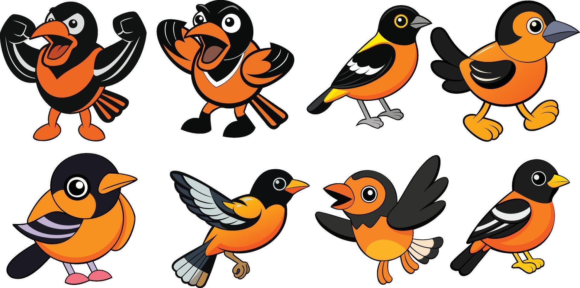 Baltimore Orio design ,animal design vector