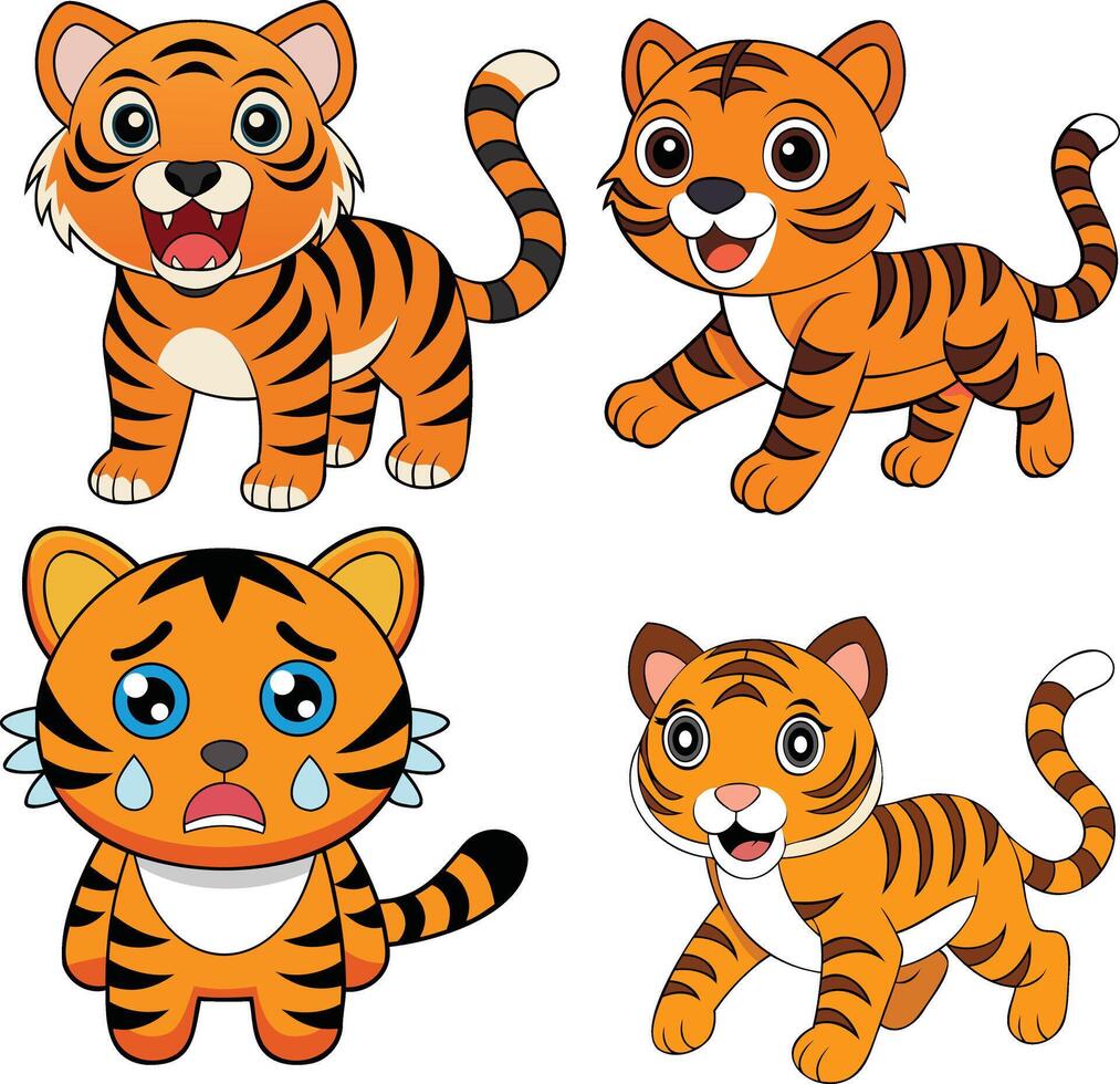 tiger design ,animal design vector