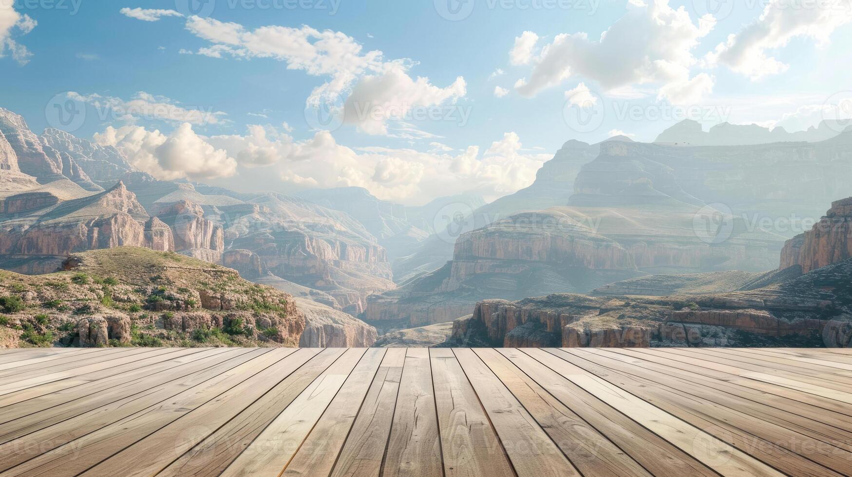 Wooden Flooring in the Canyon photo