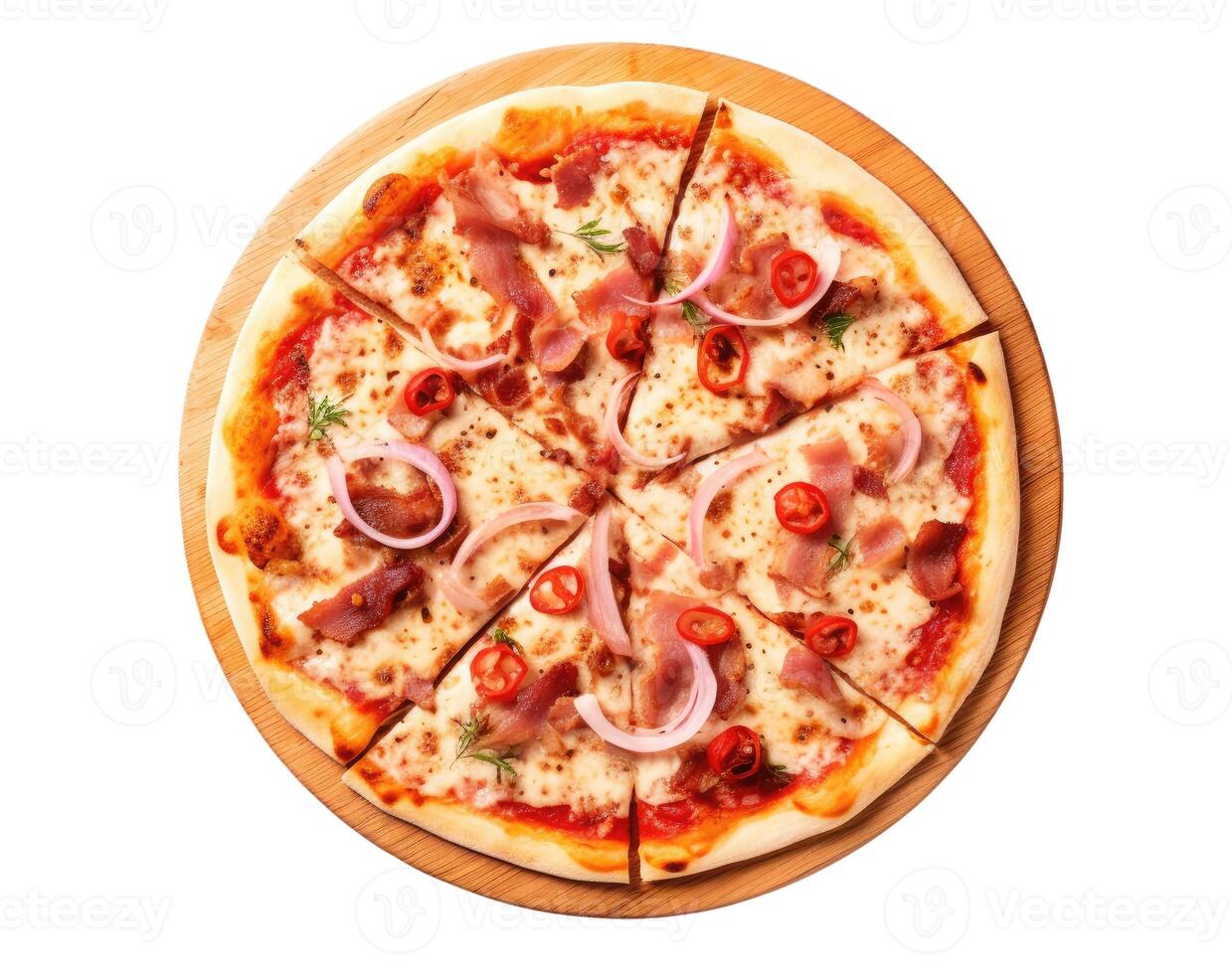 Pizza with Bacon photo