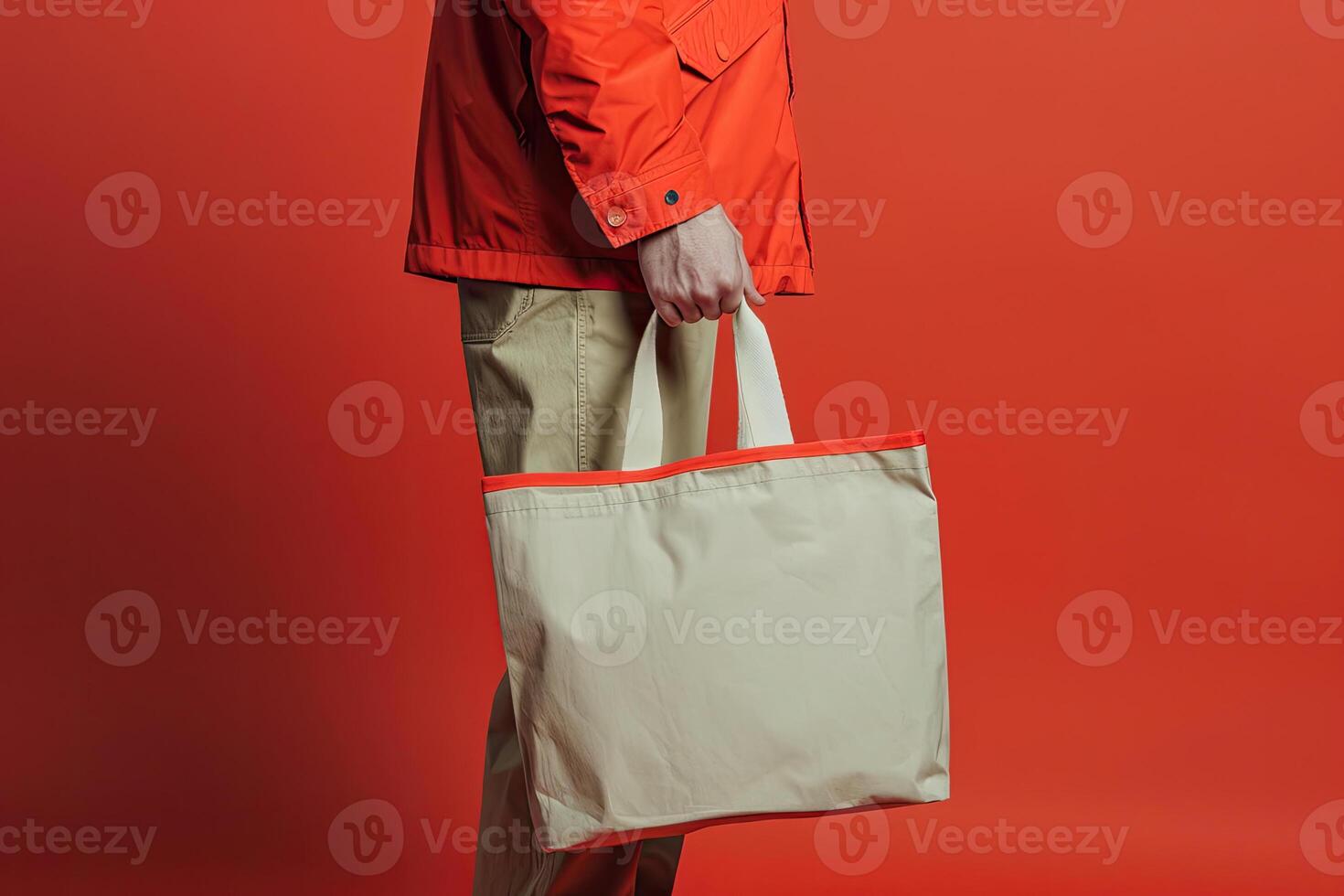 Man with Shopping Bag photo