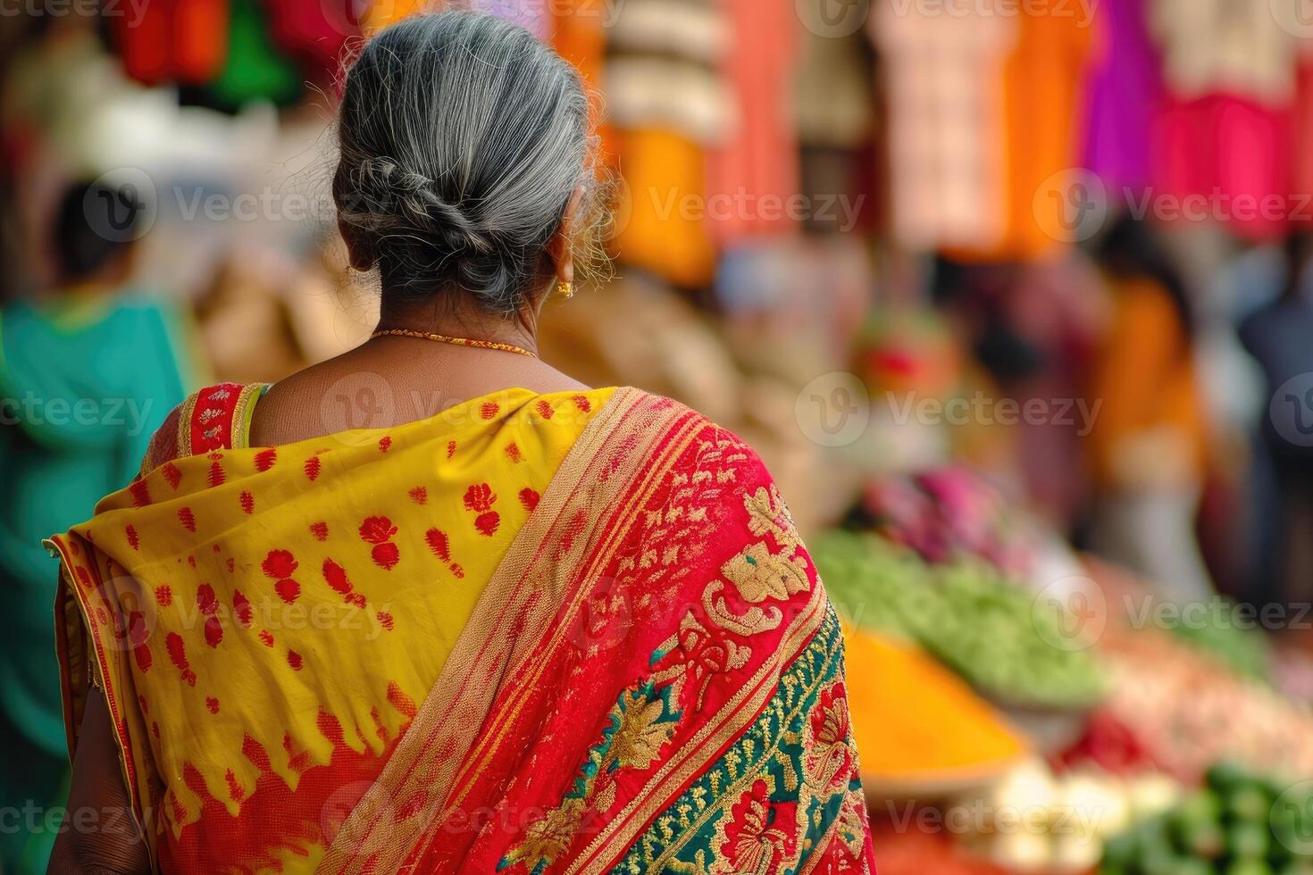 Senior Indian Woman photo