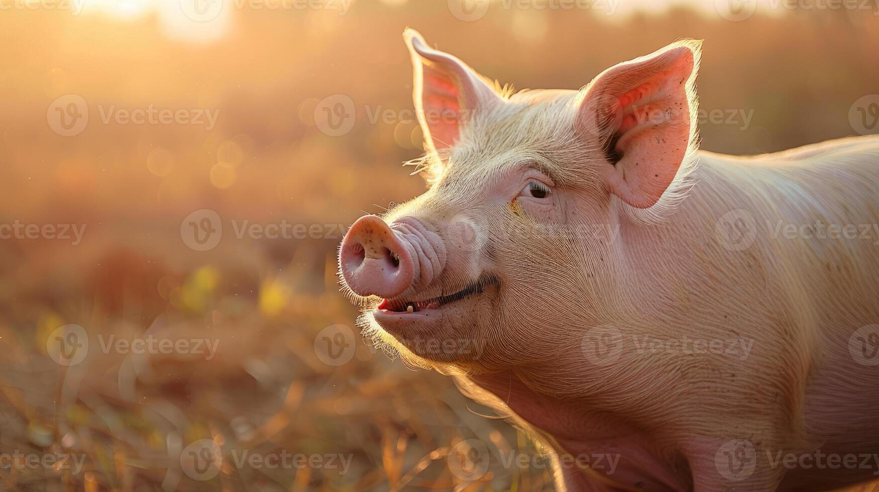 A Happy Pig photo