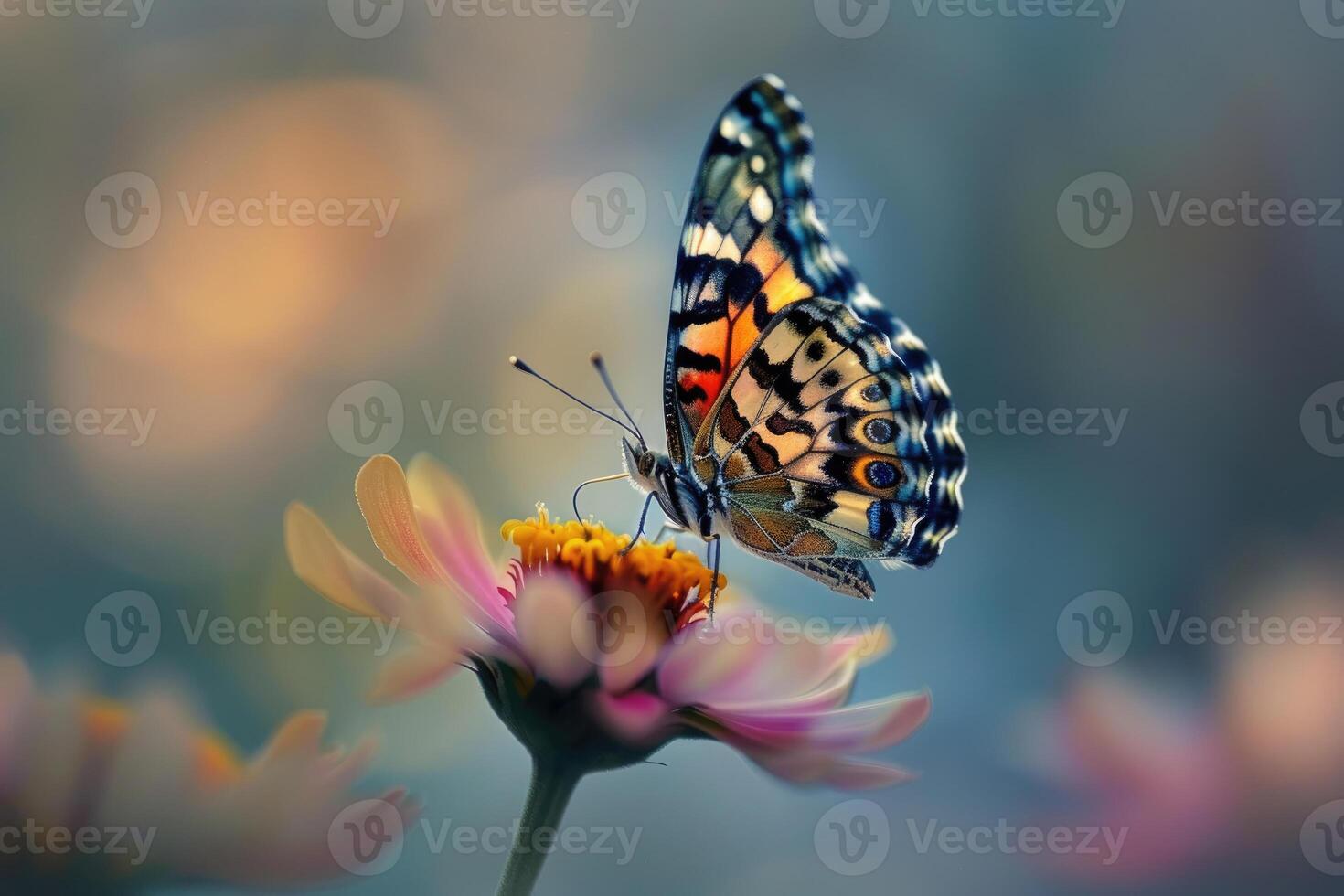Butterfly on the Flower photo