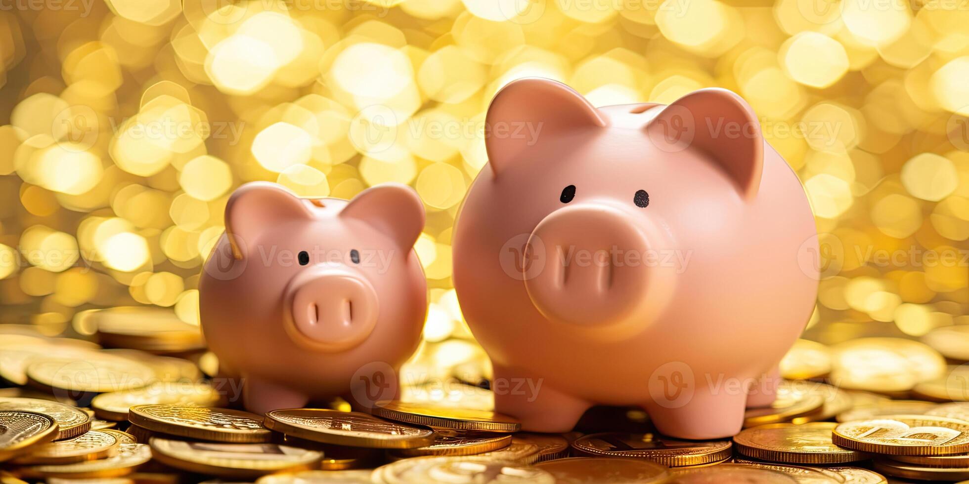 Two Piggy Banks photo